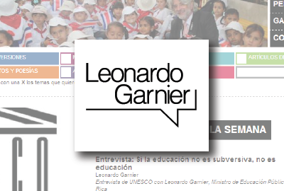 Sitio Leonardo Garnier